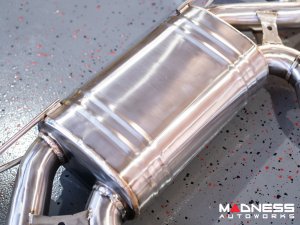 Jaguar F-TYPE Performance Exhaust System - MADNESS - 3.0L V6 - Dual Side Exit - Black Chrome Exhaust Tips Jaguar F-TYPE Performance Exhaust System - MADNESS - 3.0L V6 - Dual Side Exit - Black Chrome Exhaust Tips